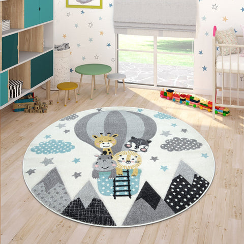 Soft Play Rug for Kids – Cozy, Durable & Easy-Care – Animal & Graphic Motifs