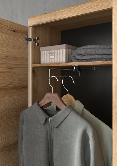 Rootz Wardrobe Combination Set - Entryway Organizer - Hallway Furniture - Space-Saving Design - 272cm x 197cm x 40cm
