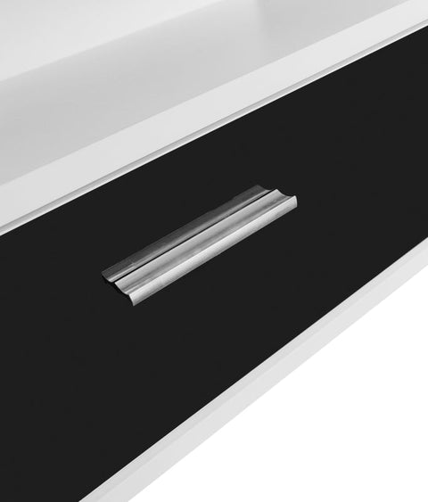 Rootz LED Coffee Table - Modern Center Table - Illuminated Living Room Table - App-Controlled Lighting - 110L x 38.5W x 55H cm