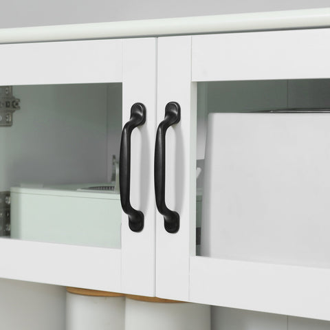 Rootz Buffing Cabinet - Kitchen Storage - Kitchen Shelf - Modern Elegance - 60 x 38 x 161 cm