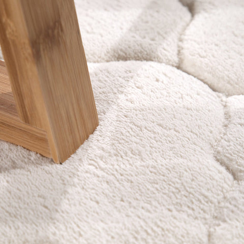 Memory Foam Bath Mat – Ultra Soft, Durable, Embossed Patterns – Relaxation & Comfort