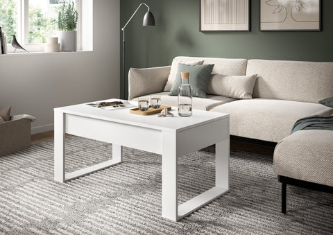 Rootz Coffee Table - Living Room Table - Modern Table - Easy-Care Surfaces - 110cm x 52cm x 60cm