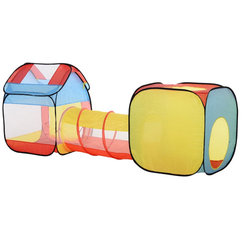 Rootz Pop Up Children's Play Tent - Baby Tent - Kids Playhouse - Durable Polyester - Easy Setup - Interactive Design - 230cm x 70cm x 89cm