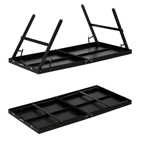 Rootz Compact Table Tennis Table Set - Mini Ping Pong Table - Portable Table Tennis - Rust-Proof Aluminum - Ideal for Small Spaces - 152cm x 76cm x 72cm