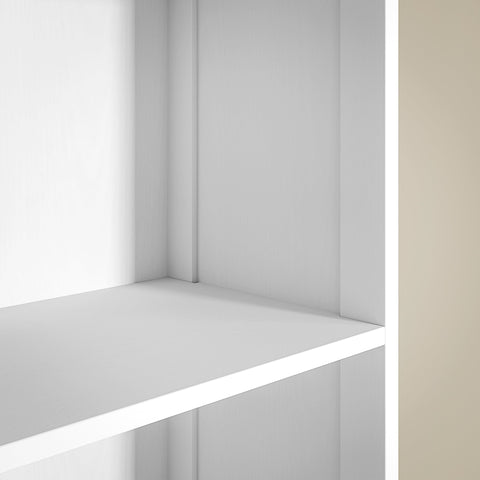 Rootz Bathroom Cabinet with Shelves - Storage Unit - Organizer - Easy Clean, 34cm x 24cm x 170.5cm