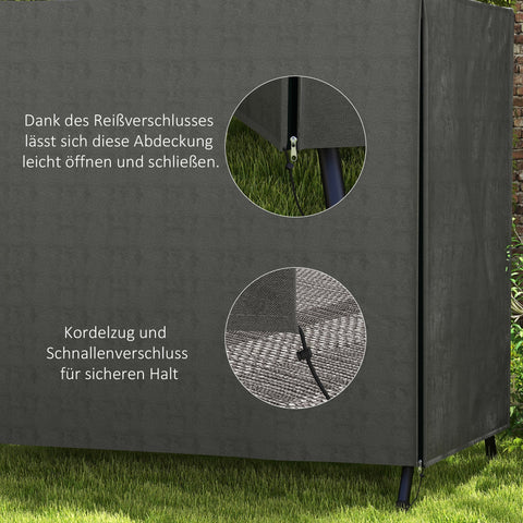 Rootz Garden Swing Cover - Protective - Weatherproof - Oxford Fabric - Protects from UV & Fading - 177 x 114 x 152 cm