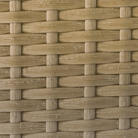 Rootz Rattan Sofa Set - Outdoor Furniture - Patio Set - Optimal Comfort - Double Sofa 125x77x82cm, Lounger 137x68x82cm, Table 49x49x47cm