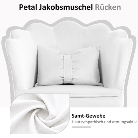 Rootz Office Chair - Desk Chair - Task Chair - Velvet Comfort - 66cm x 62cm x 80-88cm