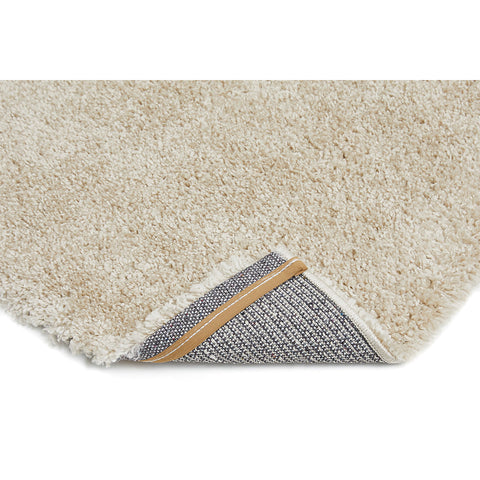 Rootz Shaggy Rug Beige - Fluffy Carpet - Luxurious Floor Mat - Easy-Care Polypropylene - 170 x 120 x 4 cm