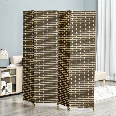 Rootz Interior Paravent - Room Divider - Poplar Wood Screen - Privacy & Charm - 180l x 180H cm