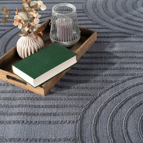Short Pile Rug – Soft, Durable & Easy-Clean – Modern Geometric Patterns