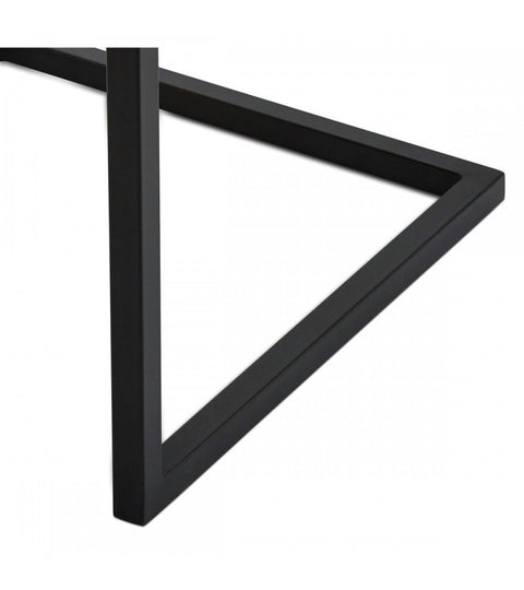 Rootz Dining Chair Set - Modern Dining Chairs - Faux Leather Seating - Comfortable & Durable - Easy to Clean - 53cm x 66cm x 93cm