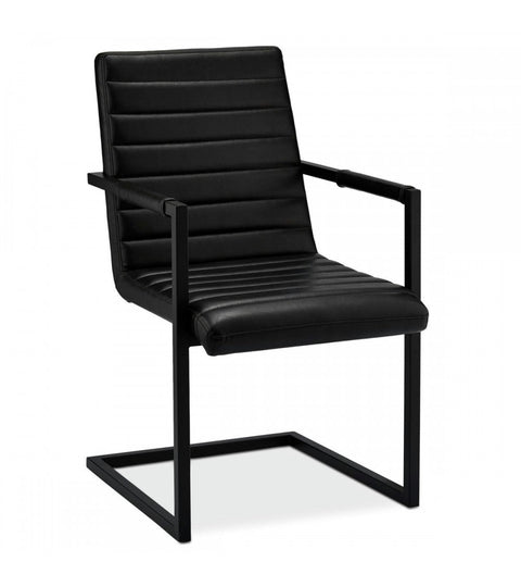 Rootz Dining Chair Set - Modern Dining Chairs - Faux Leather Seating - Comfortable & Durable - Easy to Clean - 53cm x 66cm x 93cm