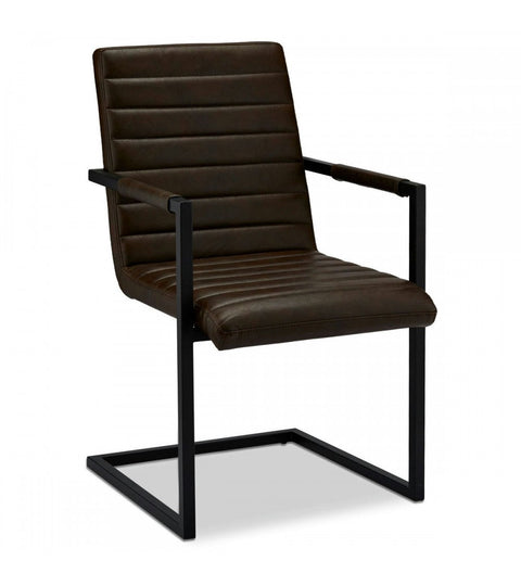 Rootz Dining Chair Set - Modern Faux Leather Chairs - Comfortable and Durable - Easy Maintenance - Versatile Style - 53cm x 66cm x 93cm