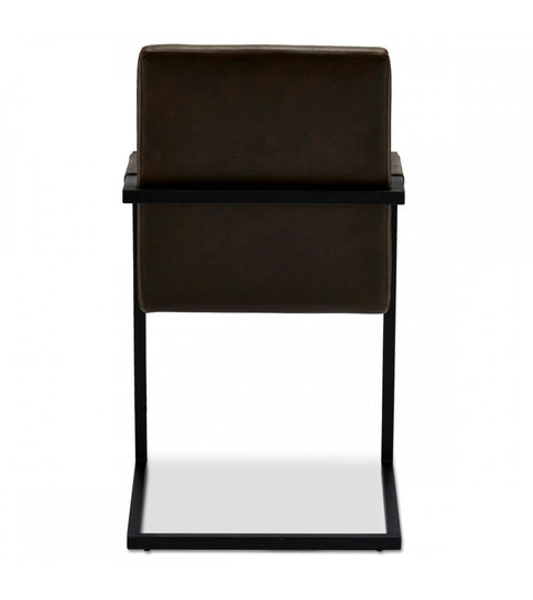 Rootz Dining Chair Set - Modern Faux Leather Chairs - Comfortable and Durable - Easy Maintenance - Versatile Style - 53cm x 66cm x 93cm
