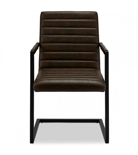 Rootz Dining Chair Set - Modern Faux Leather Chairs - Comfortable and Durable - Easy Maintenance - Versatile Style - 53cm x 66cm x 93cm