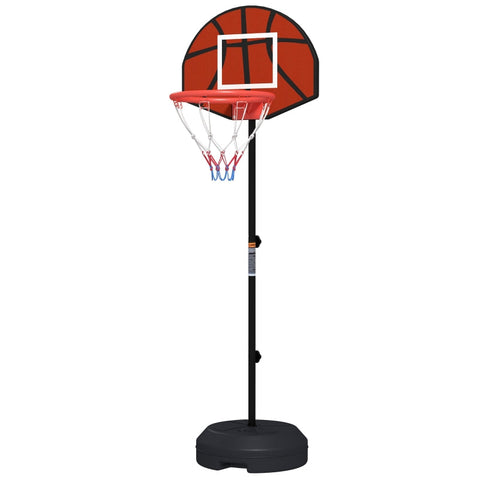 Rootz Basketball Stand - Adjustable Height - Magnetic Dartboard - Dual Functionality - Robust Construction - 38.5cm x 48.5cm Back Panel - Steel & PE