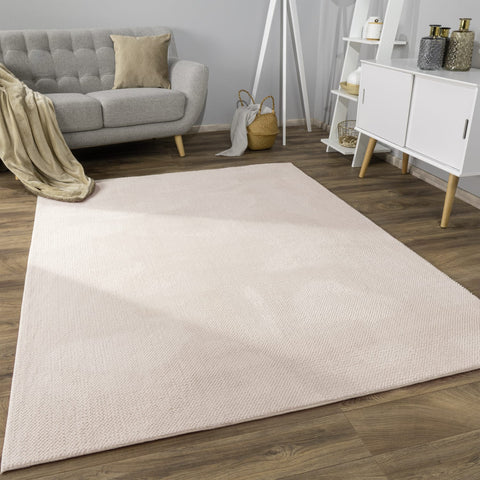 Silky Soft Pile Rug – Modern High-Low Texture – Durable & Easy to Clean