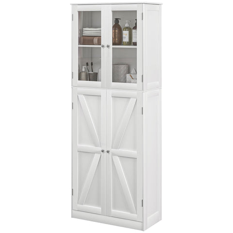 Rootz Bathroom Cabinet - Storage Cabinet - Bathroom Organizer - Modern Aesthetic - 60cm x 30cm x 160cm