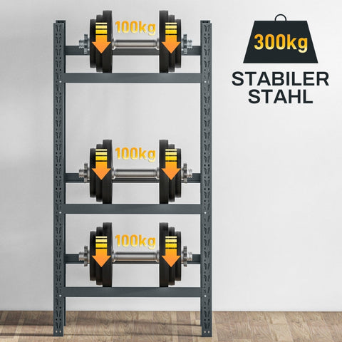 Rootz Drinks Crate Rack - Beer Crate Organizer - Beverage Storage Stand - Space-Saving - Adjustable Shelves - Sturdy Steel - 80cm x 30cm x 160cm