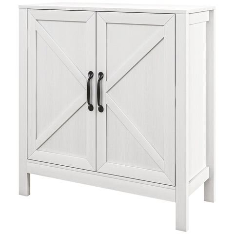 Rootz Buffet Storage Cabinet - Cupboard - Sideboard - Height-Adjustable Shelf - 80W x 35D x 85H cm