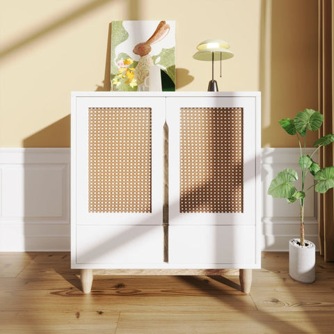 Rootz Elegant Sideboard - Buffet - Storage Cabinet - Stylish Organization - 80cm x 40cm x 86.5cm