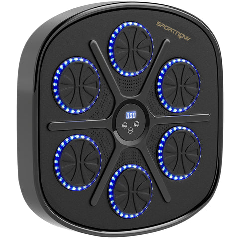 Rootz Music Boxing Machine - Rhythmic Boxing Device - Smart Fitness Trainer - Boost Energy - 41.8cm x 44.6cm x 7.5cm