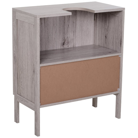Rootz Bathroom Vanities Unit - Closet - MDF Storage - Extra Elegance - 60b x 30t x 70H cm