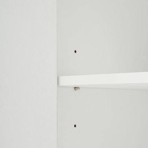 Rootz 3 Door Sideboard Cabinet - Storage Unit - Rattan Buffet - Adjustable Shelves - Stylish Gold Feet - 120L x 40W x 71.5H cm