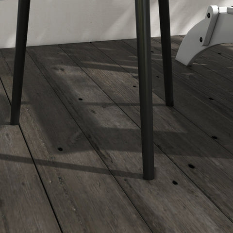 Rootz Outdoor Side Table - Coffee Table - End Table - Versatile Usage - Modern Design - Protective Edge - Ф40 x 50H cm - Steel