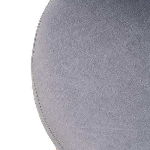 Rootz 2 Piece Set Bar Stool - Adjustable Stools - Modern Swivel Chairs - Soft Velvet Fabric - 48cm x 54cm x 92-113cm