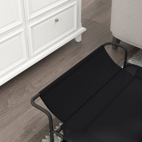 Rootz Cozy Dog Bed - Pet Lounger - Elevated Pet Cot - Breathable Mesh - 91L x 69W x 29H cm