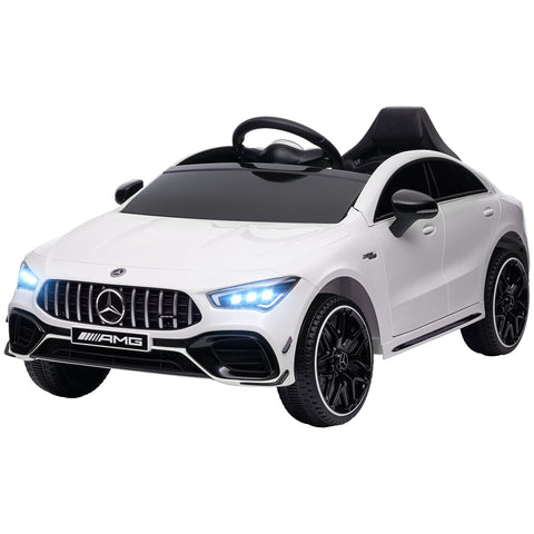 Rootz Mercedes-AMG CLA 45 Electric Car - Kids Ride-On - Remote Car - Adjustable Speed - LED Lights - 110cm x 61cm x 45cm