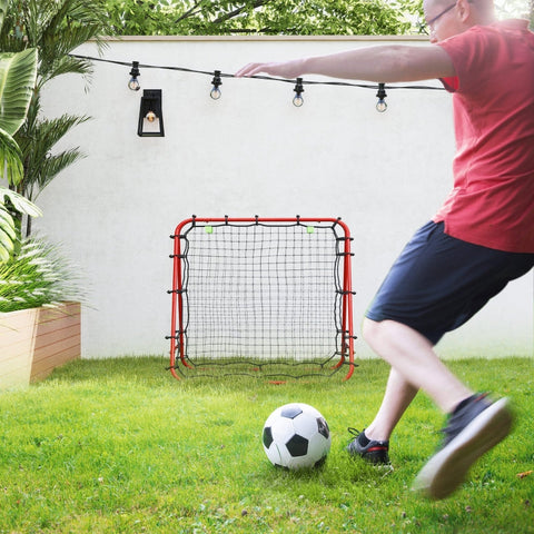 Rootz Folding Soccer Rebounder - Football Trainer - Handball Net - Enhances Ball Control - 100L x 95W x 90H cm