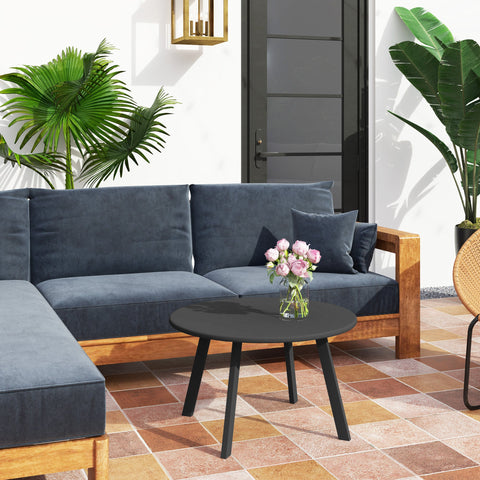 Rootz Side Table - Balcony Table - Coffee Table - Weatherproof & Durable - Ø70 x 42h cm