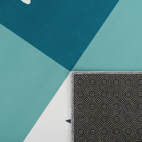 Kids Motivational Quote Rug – Soft, Durable, Washable – Playroom & Nursery Decor