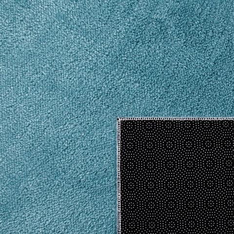 Soft Short Pile Rug – Durable Polyester – Silky Feel – Easy Washable – Cozy Texture