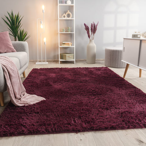 Shaggy High-Pile Rug – Ultra Soft, Durable, Easy-Care Polyester – Cozy Comfort