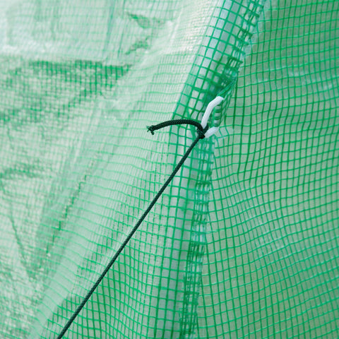 Rootz Greenhouse Tunnel - Garden Shelter - Plant Protection - UV-Resistant Frame - 3L x 2W x 2H m