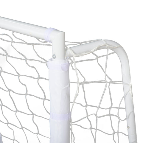 Rootz Football Goal - Soccer Net - Training Net - Durable & Quick Setup - 186L x 62W x 123H cm