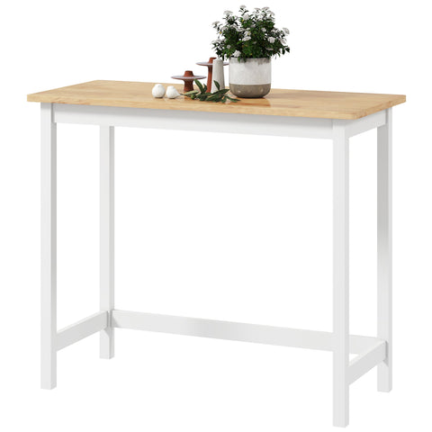 Rootz Bar Table - High Table - Tall Dining Table - Space Saver - 108cm x 48cm x 91cm