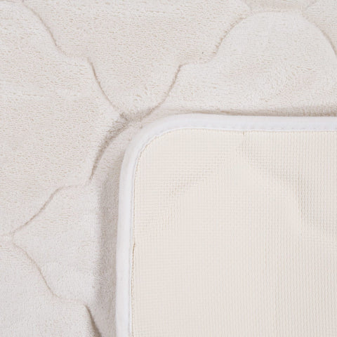 Memory Foam Bath Mat – Ultra Soft, Durable, Embossed Patterns – Relaxation & Comfort