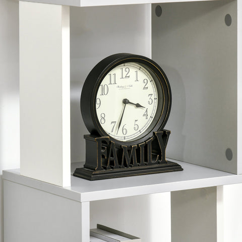 Rootz Bookcase - Modern Shelf - 5 Tier Storage - Space-saving Design - 33cm x 28cm x 161cm