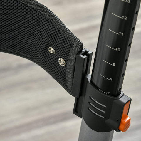 Rootz Loophulp met Zitje - Mobiliteitsrollator - Rollator - Lichtgewicht - Verstelbaar - Hoge Stabiliteit - 73cm x 64cm x 106-136cm