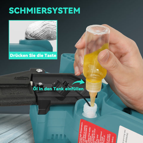 Rootz 2-in-1 Mini Chainsaw - Compact Electric Saw - Portable Tree Cutter - Safety Lock - Brushless Engine - 42 x 29 x 10.5 cm