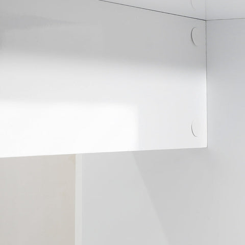 Rootz Bar Table - Kitchen Counter - Dining Table - Modern Design - High Gloss Surface - 120cm x 40cm x 100cm - MDF