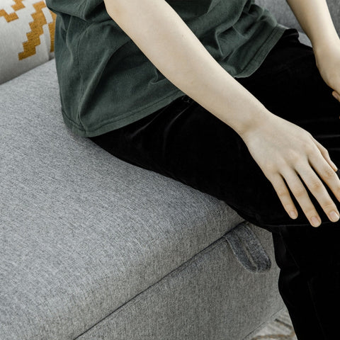 Rootz Upholstered Bed Bench with Storage - Bedroom Bench - Entryway Bench - Hidden Storage - Comfortable Fabric - 140cm x 49cm x 68cm