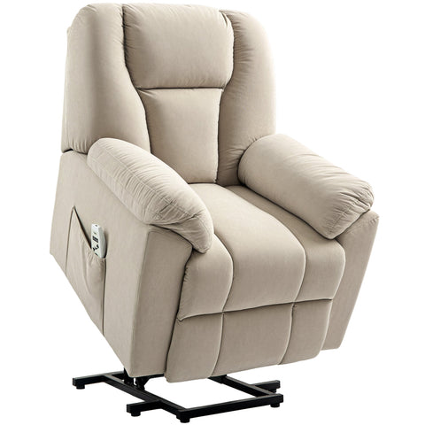 Rootz Relaxation Armchair - Massage Chair - Recliner - Vibration & Heating - 88x93x101cm - Brown - USB Charging & Remote Control
