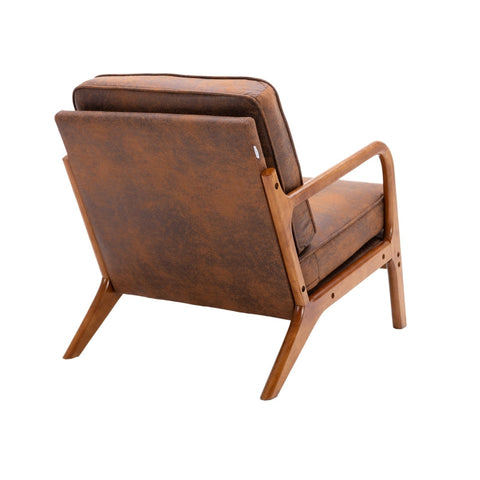 Rootz Modern Elegant Armchair - Stylish Chair - Comfortable Seating - Unparalleled Comfort - 65cm x 80cm x 76cm