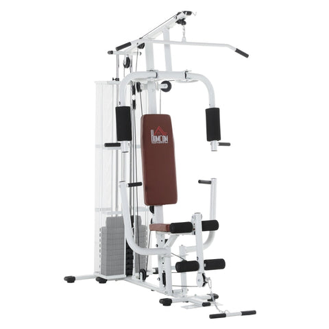 Rootz Gym Strength Station - Home Fitness Solution - Multi-Gym - Durable Steel Frame - Full-Body Workout - Comfortable & Safe - 150cm x 110cm x 210cm